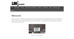 Desktop Screenshot of lbhmusic.com